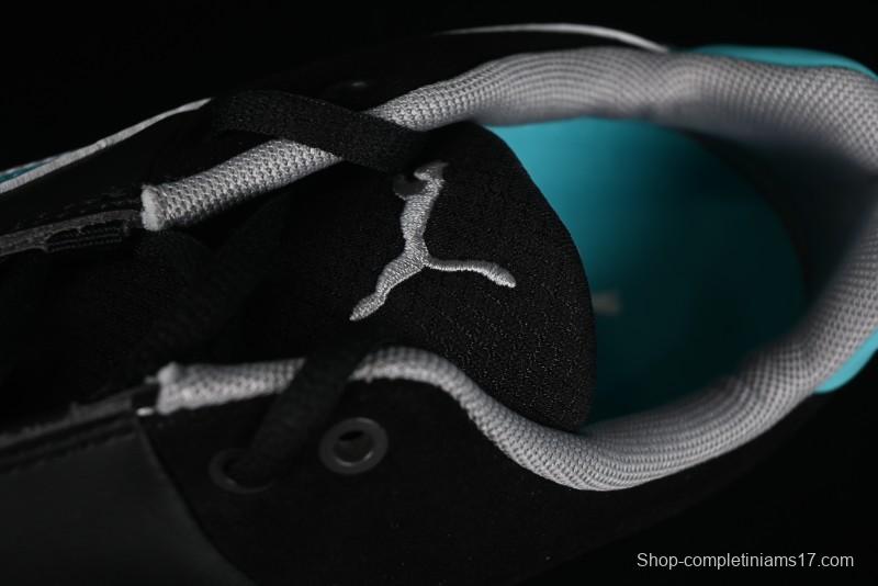 Puma Sparco Future Round Toe Lace-Up Low-Top Lifestyle Casual Shoes in Leather and Fabric - 308155-01