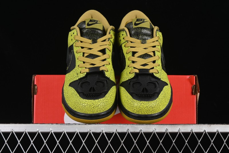 Nike Dunk Low "Halloween" Themed Low-Top Casual Sneakers - HV6103-300