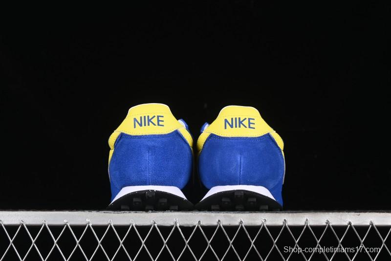 Nike Stussy Roshe Run LD-1000 Comfortable Versatile Non-Slip Durable Waffle Low-Top Casual Running Shoes - FQ9079-400