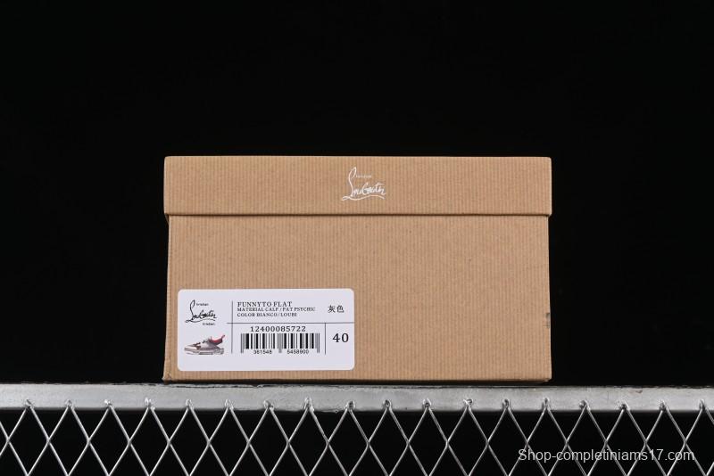 Christian Louboutin Funnyto Flat Comfortable Fashion Low-Top Sneakers - X.D4