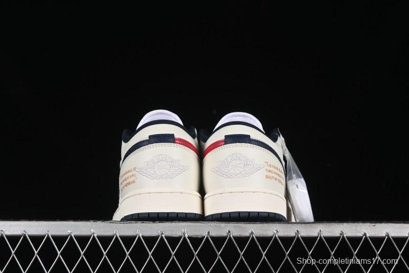 Nike Air Jordan 1 Low AJ1 Casual Sneakers - HM3711-144