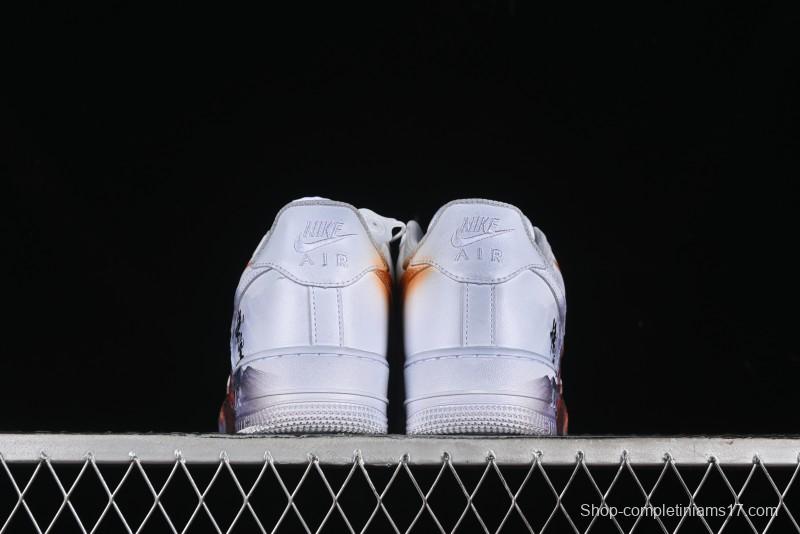 Nike Air Force 1 '07 Low Black Myth Wukong Themed Casual Sneakers - 315122-111