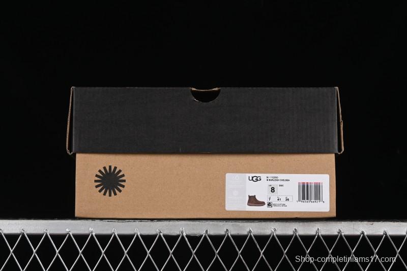 UGG Burleigh Chelsea Winter Boots for Men with Lightweight Anti-Slip Sole and Genuine Wool Leather - 1152050