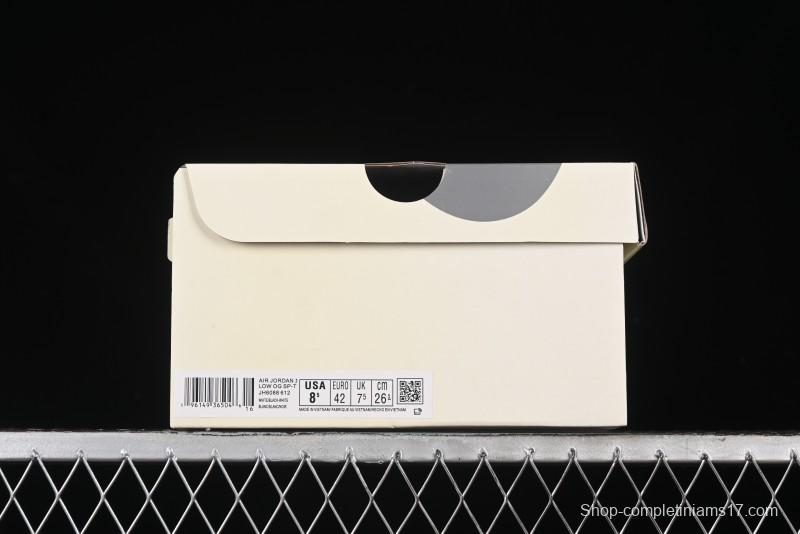 Nike Travis Scott x Fragment Design x Air Jordan 1 Low OG SP Sneakers - JH6088-612