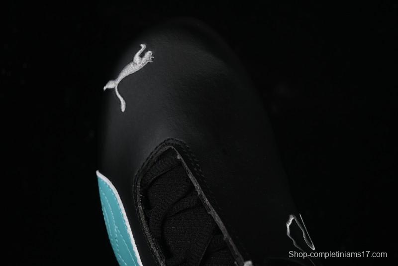 Puma Sparco Future Round Toe Lace-Up Low-Top Lifestyle Casual Shoes in Leather and Fabric - 308155-01