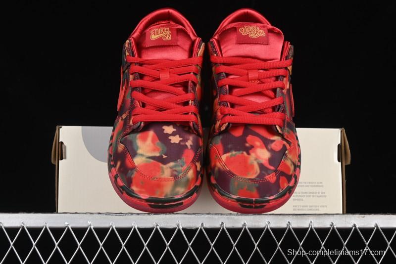 Nike SB Dunk Low The Wizard Of Oz Limited Edition Tear-Away Casual Sneakers - FZ1291-600