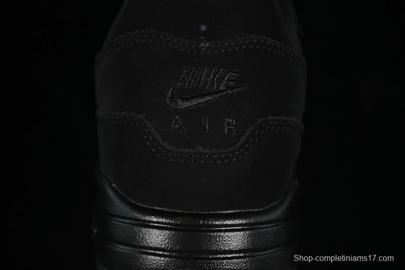 Nike Air Max 1 Retro Running Shoes with Half-Sole Air Cushion - AA0512-001