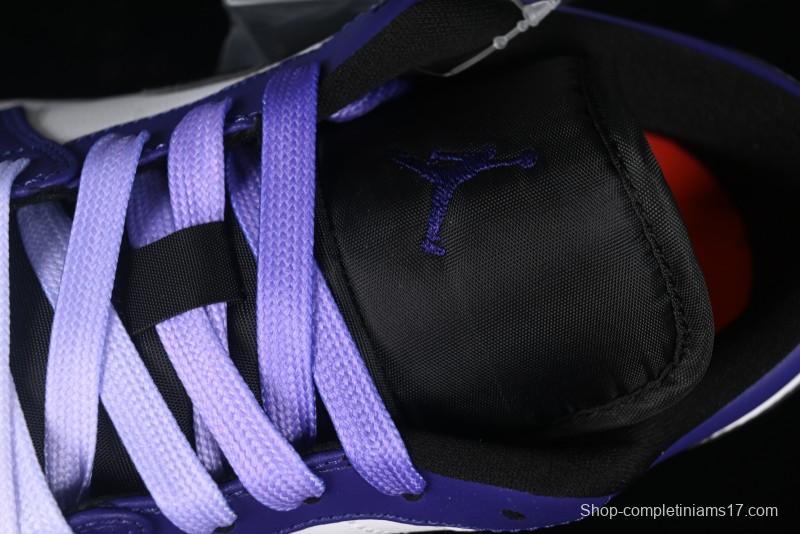 Nike Air Jordan 1 Low AJ1 Grape Purple Low-Top Basketball Shoes - 553558-500