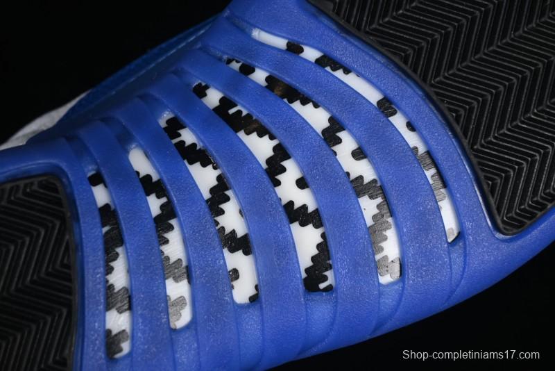 Nike Air Jordan 12 Retro Basketball Shoes in White and Blue - CT8013-140