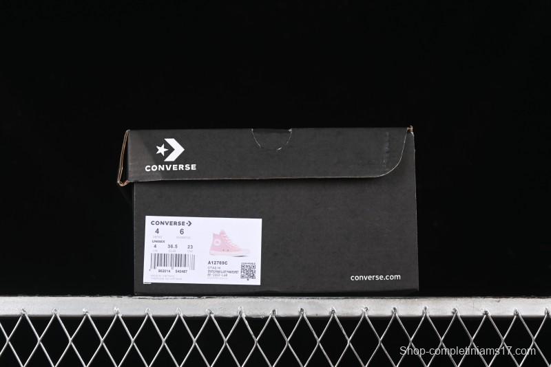 Converse Zoo Happy Pets Series High-Top Casual Sneakers with Plush Lining for Autumn Winter - A12769C