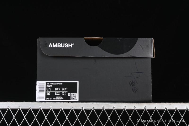 Nike Air Force 1 '07 Low Casual Sneakers Ambush Collaboration - DV3464-900