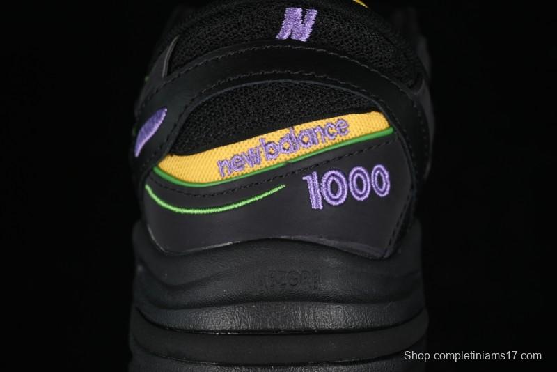 New Balance 1000 Series Retro Dad Style Low-Top Casual Running Shoes - M1000TP