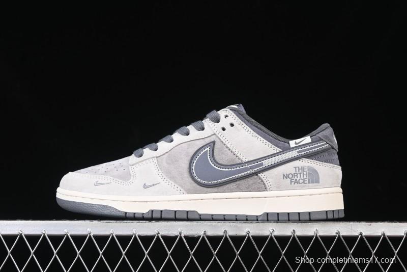 Nike SB Dunk Low The North Face Series - Anniversary Custom Edition Low-Top Casual Skate Shoes - DM6868-004