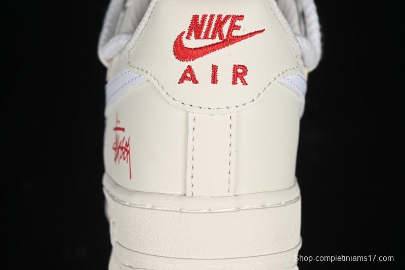 Nike Stussy x Air Force 1 '07 Low Casual Sneakers - ZH0316-047