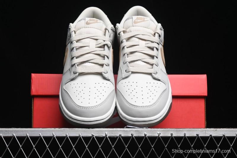 Nike Dunk Low SB Casual Sneakers in Phantom/Khaki - FJ4188-001