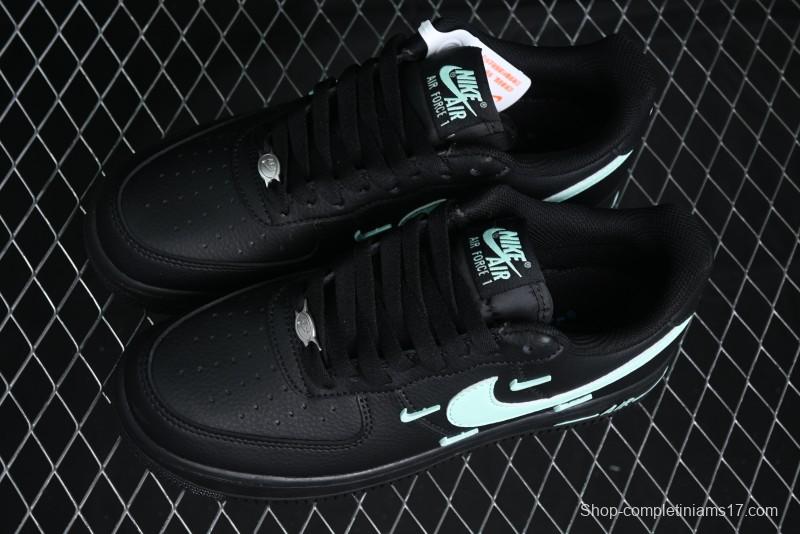 Nike Air Force 1 '07 Low Custom Casual Sneakers with Full-Length Air Cushion - CW2288-111