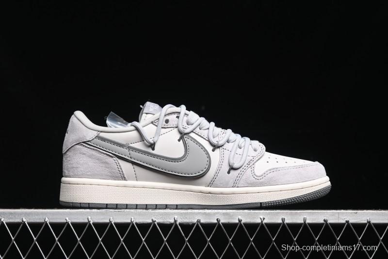 Nike Travis Scott x Fragment Design x Air Jordan 1 Low OG SP AJ1 - SJ0086-142