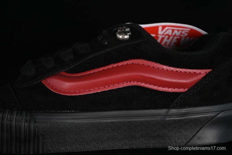 Vans Knu Skool Low Top Retro Casual Vulcanized Slip-On Shoes - VN0009QCSWE