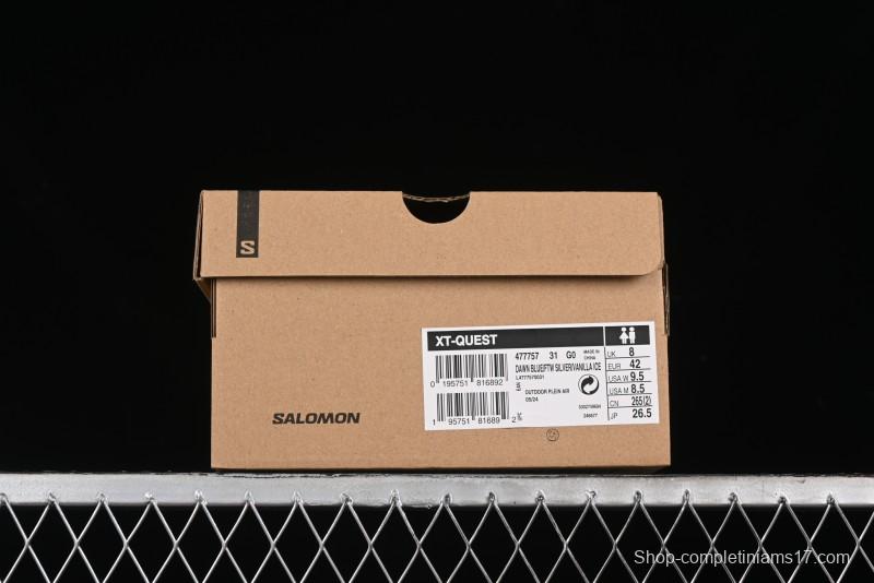 Salomon XT-Quest Outdoor Trail Running Shoes with SENSIFIT and CONTAGRIP - 477757-31