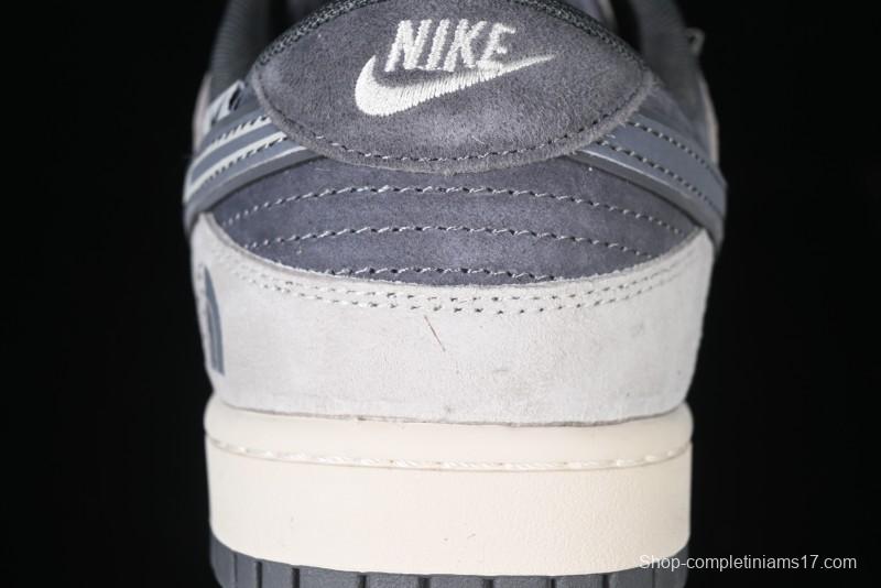 Nike SB Dunk Low The North Face Series - Anniversary Custom Edition Low-Top Casual Skate Shoes - DM6868-004