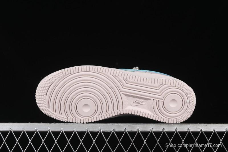 Nike Air Force 1'07 Low "Keep Smile" Casual Lace-Up Sneakers - DZ1328-112