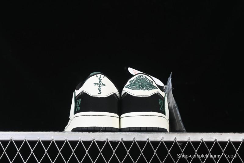 Nike Travis Scott x Fragment Design x Air Jordan 1 Low OG SP Sneakers - SJ2068-114