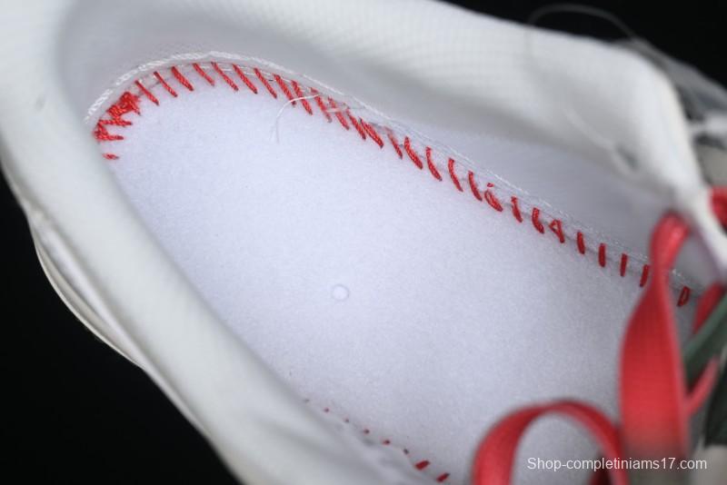 Nike Air Force 1 '07 Low The North Face Collaboration - Beige Red Green Color Block Low-Top Casual Sneakers - XZ6188-011