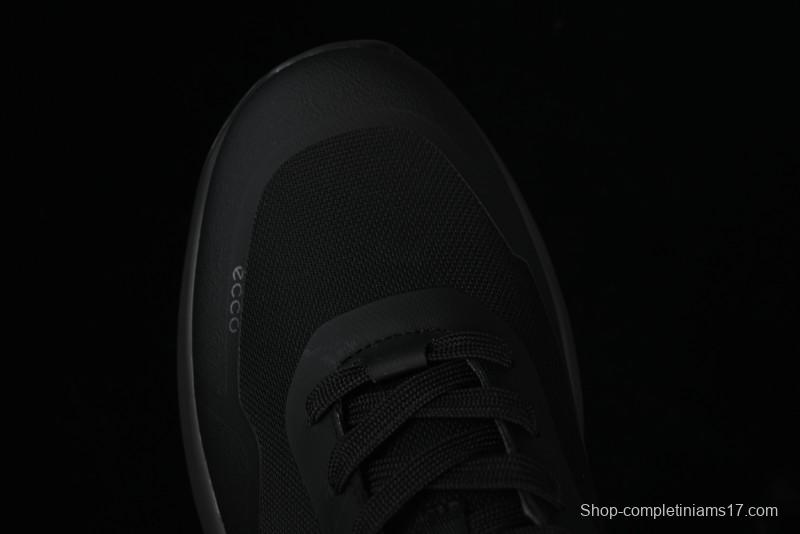 ECCO DRIVE Series Outdoor Waterproof Breathable Slip-Resistant Retro Fashion Patchwork Hiking Shoes - 88259401001