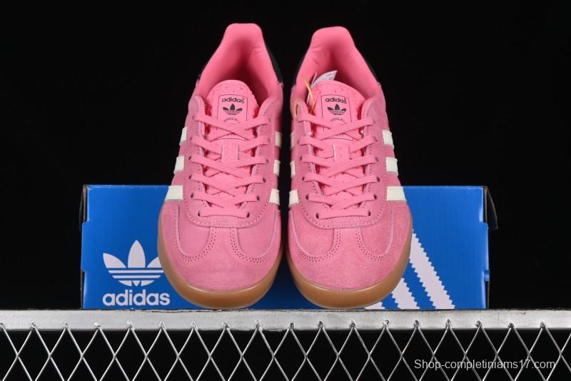 Adidas Originals Gazelle Indoor JI2014 Low-Top Sneakers with Thick Sole for Casual Wear Anti-Slip and Durable - JI2014