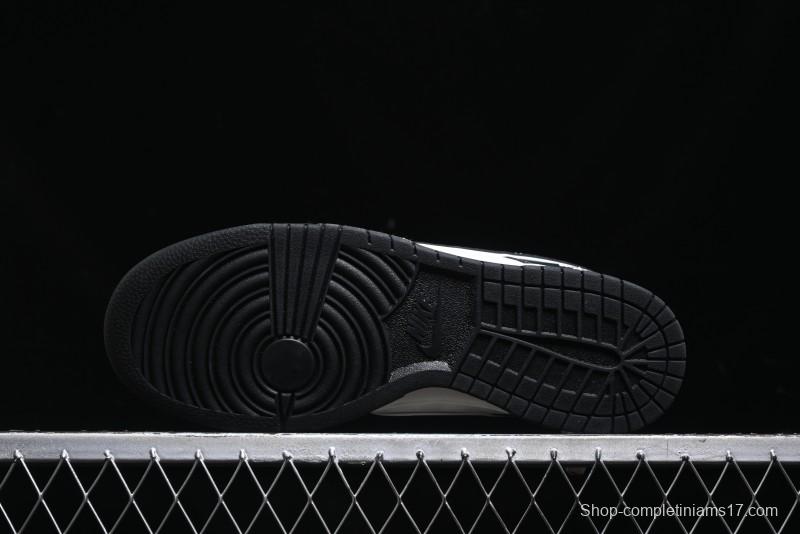 Nike SB Dunk Low The North Face Series - High Gloss Black Swoosh Anniversary Custom Low-Top Casual Skate Shoes - DJ2024-047