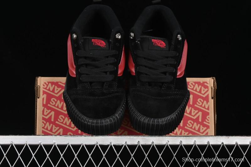 Vans Knu Skool Low Top Retro Casual Vulcanized Slip-On Shoes - VN0009QCSWE