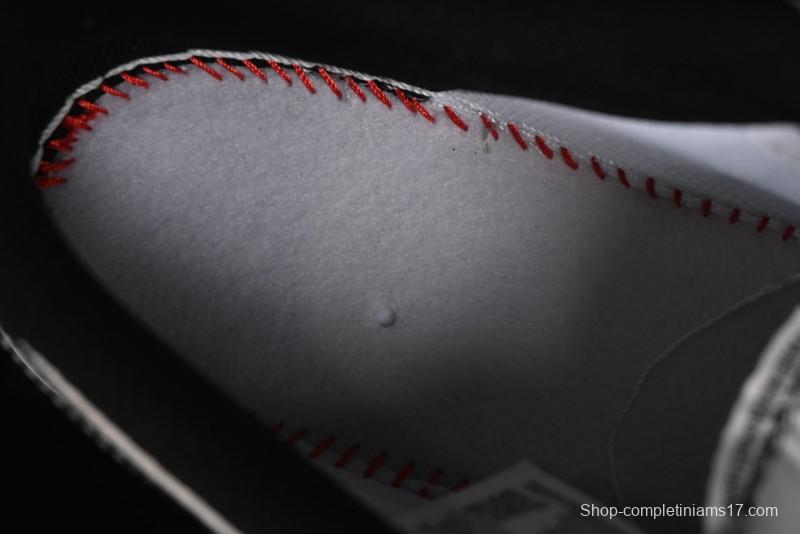 Nike Air Force 1 '07 Low Supreme Stussy Collaboration - Black Grey Red Label Low-Top Casual Sneakers - XZ6188-115