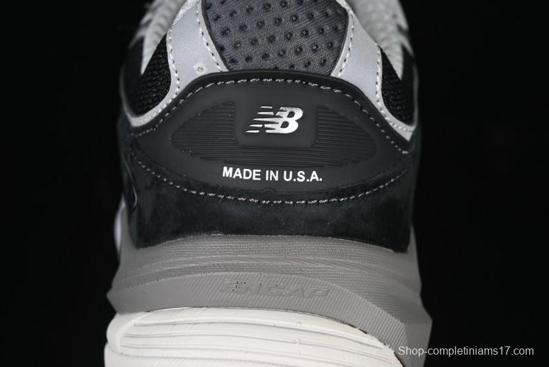 New Balance 990 Series Premium Retro Running Shoes with Carbon Fiber Midsole - M990BK6