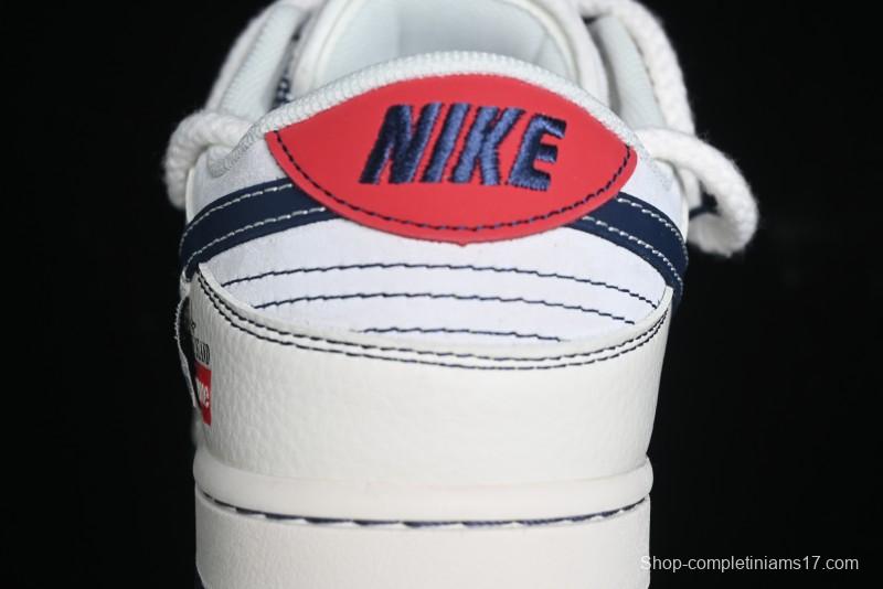 Nike SB Dunk Low Stone Island Anniversary Edition Customized Low-Top Casual Skate Shoes - YX5066-201