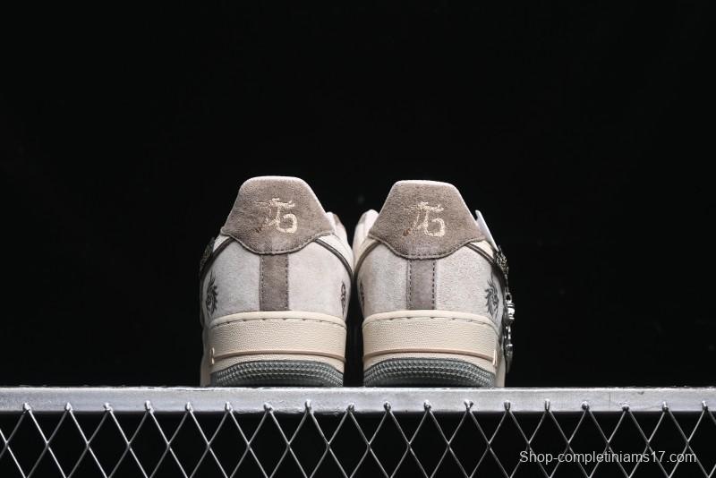 Nike Air Force 1 Low "Green Dragon Crescent Blade" Casual Sneakers - CD1212-555