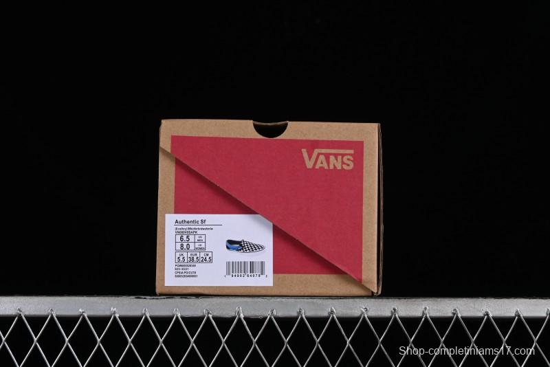 Vans Slip-On x Liberaiders Origami Checkerboard Low-Top Casual Sneakers - VN000V0SAPK