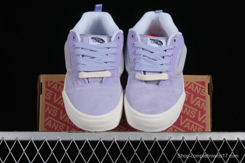 Vans Knu-Skool VR3 LX Low-Top Retro Sneakers in Dusty Purple - VN0009QCB9P