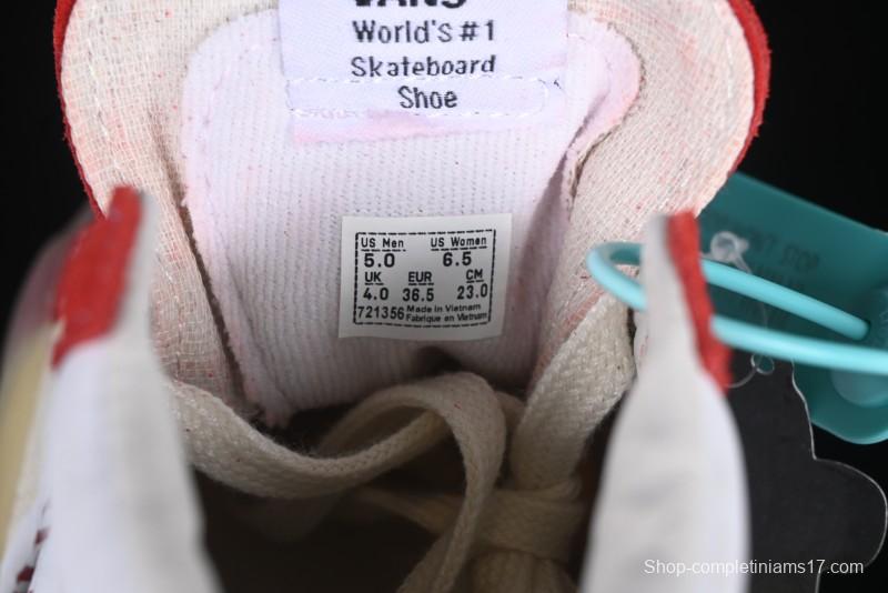 Palm Angels x Vans Sk8-Mid Mid-Top Casual Skate Shoes with Vintage-Inspired Design - VN000CRPGRN