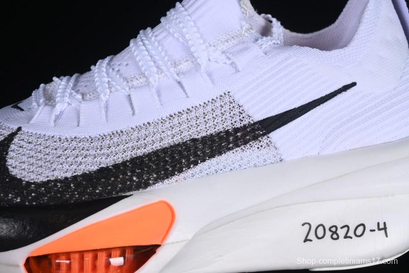 Nike Zoom Vaporfly Next 3% Prototype Super Marathon Running Shoes with Dual Air Zoom and ZoomX Foam - FD8356-100