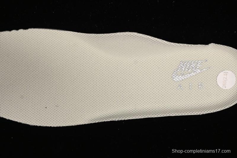 Nike Air Force 1 '07 Low Classic Grey Silver Swoosh Starry Sneakers - MJ0319-023