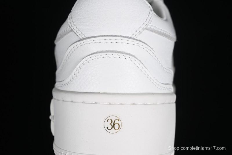 SMFK Comfortable Chunky Sole White Sneakers - T.D4