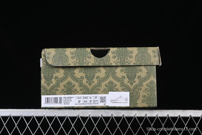 Nike Travis Scott x Fragment Design x Air Jordan 1 Low OG SP AJ1 Sneakers - DM9288-001