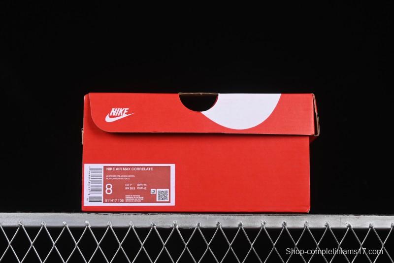 Nike Air Max Correlate Retro Running Shoes with Air Cushion - 511417-136