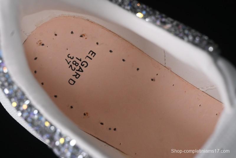 Alexander McQueen Oversized Sneakers with White Crystals - D.E5