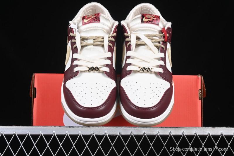 Nike Dunk Low "Year of the Snake" Limited Edition Low-Top Casual Sneakers - HV5991-171