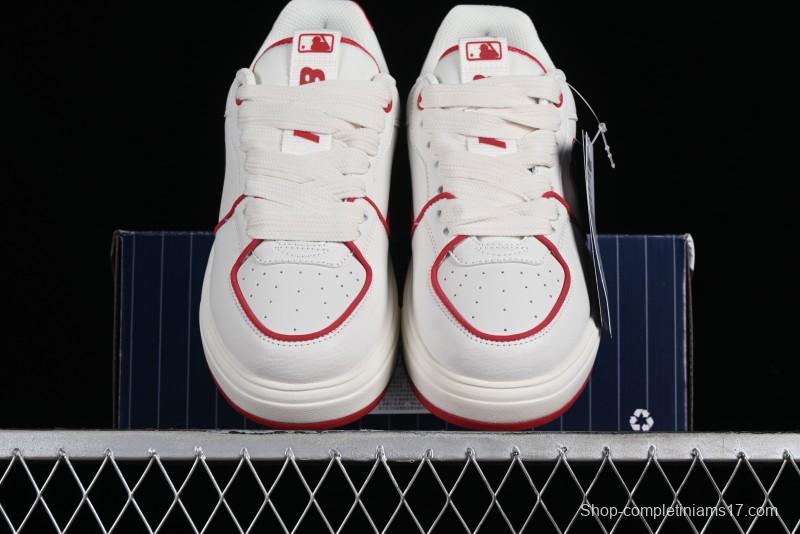 MLB Chunky Liner Basic New York Yankees Thick Sole Casual Sneakers with 6cm Height Increase - 3ASXCA12N43RDS