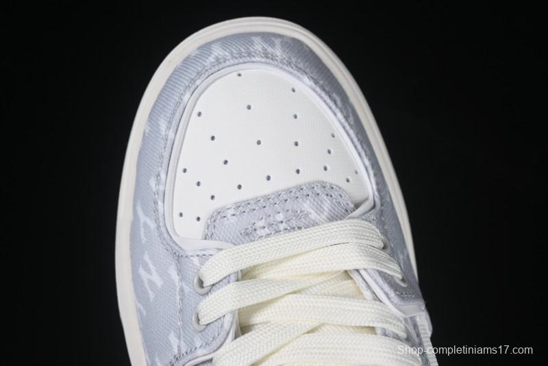 New York Yankees Chunky Liner Mid Denim Monogram Sandals with Thick Sole - 3ASXS015N50GRS