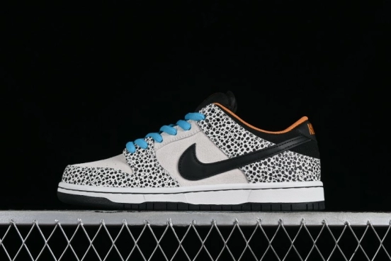 Nike SB Dunk Low Safari "Olympics" Stone Pattern SB Low Top Casual Sneakers - FZ1233-002