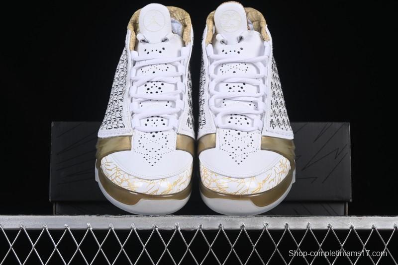 Nike Air Jordan 23 AJ23 Mid Retro Casual Basketball Shoes with Visible Air Cushion - 853336-123