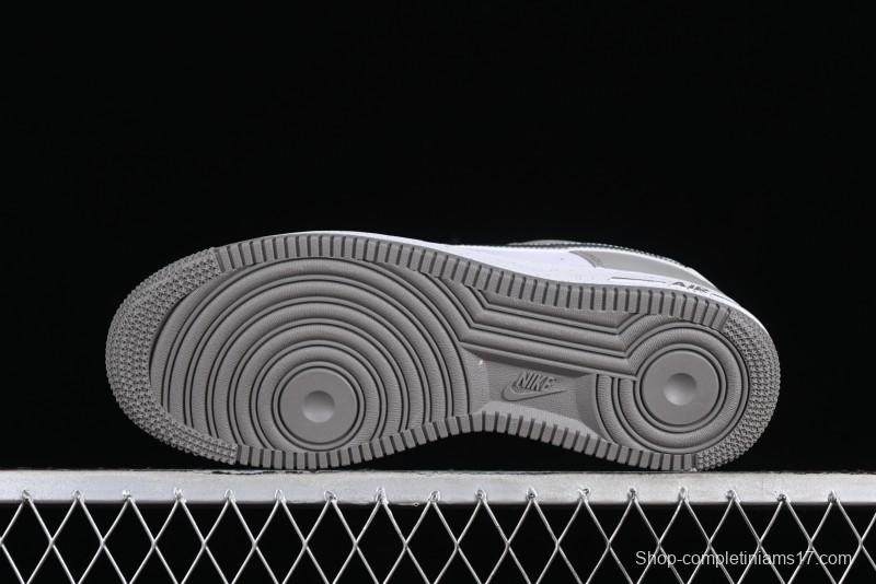 Nike Air Force 1'07 Low Grey Silver Splatter Casual Sneakers - MK5639-889